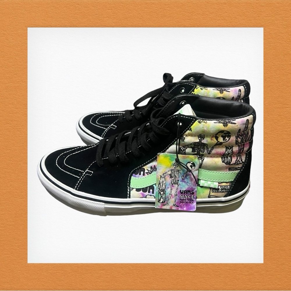 VANS OFF THE WALL WORLD’s #1 POP CUCH SKATE BOARDING MEN’s SHOES 👟